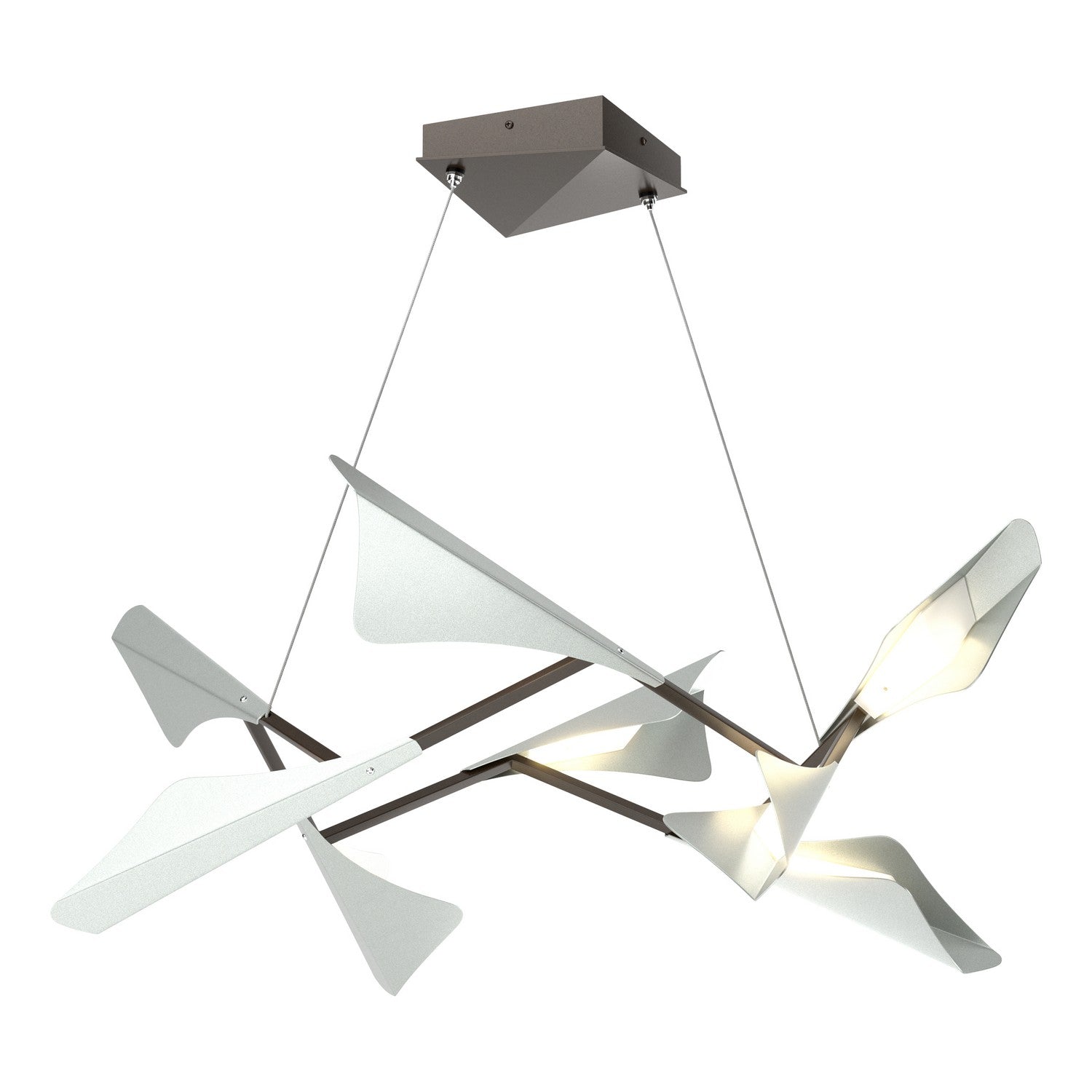 Hubbardton Forge - 135007-LED-STND-14-82 - LED Pendant - Plume - Oil Rubbed Bronze