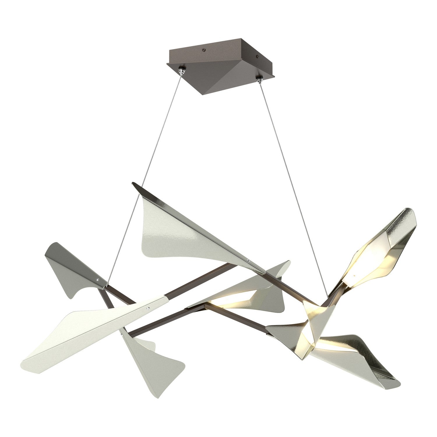 Hubbardton Forge - 135007-LED-STND-14-85 - LED Pendant - Plume - Oil Rubbed Bronze
