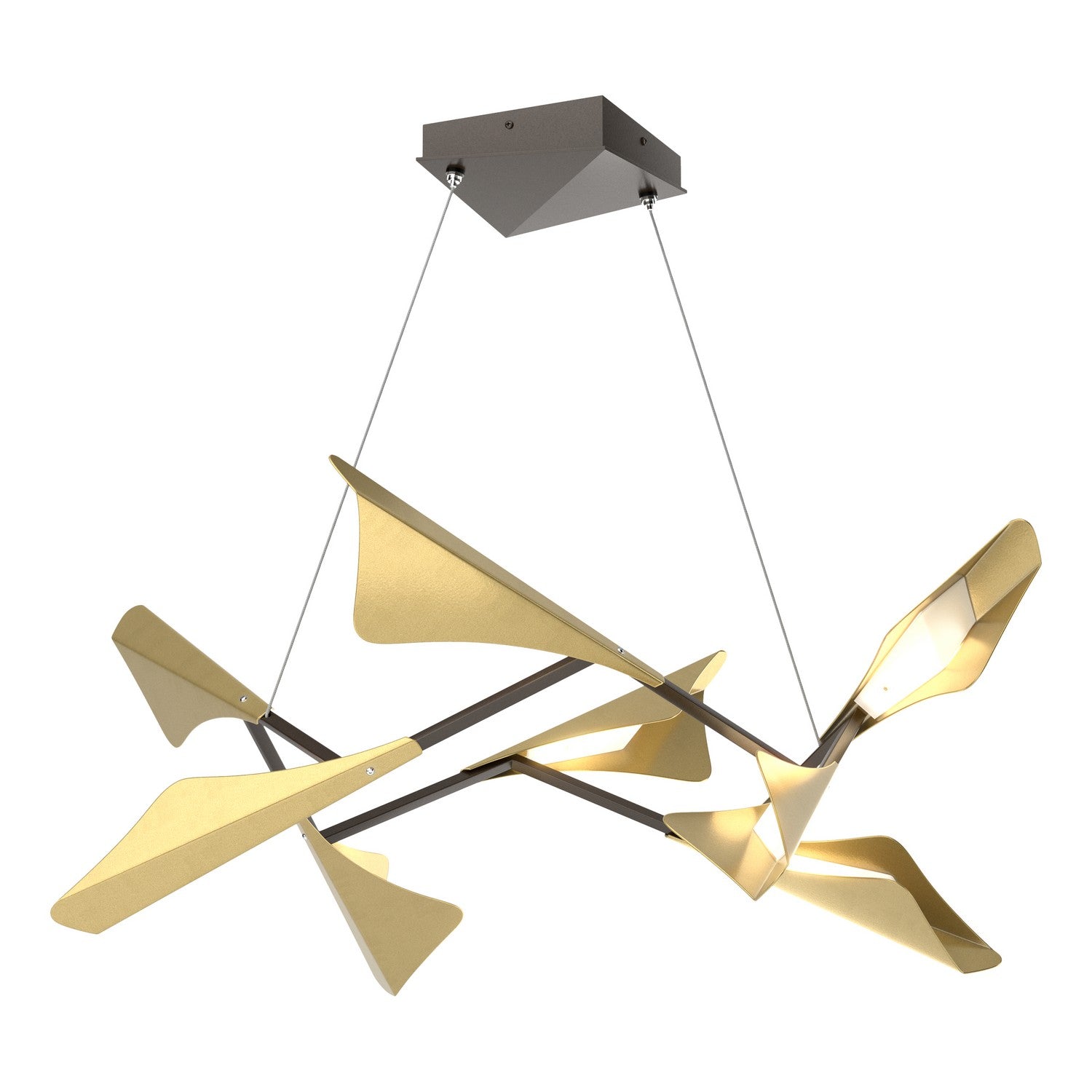 Hubbardton Forge - 135007-LED-STND-14-86 - LED Pendant - Plume - Oil Rubbed Bronze