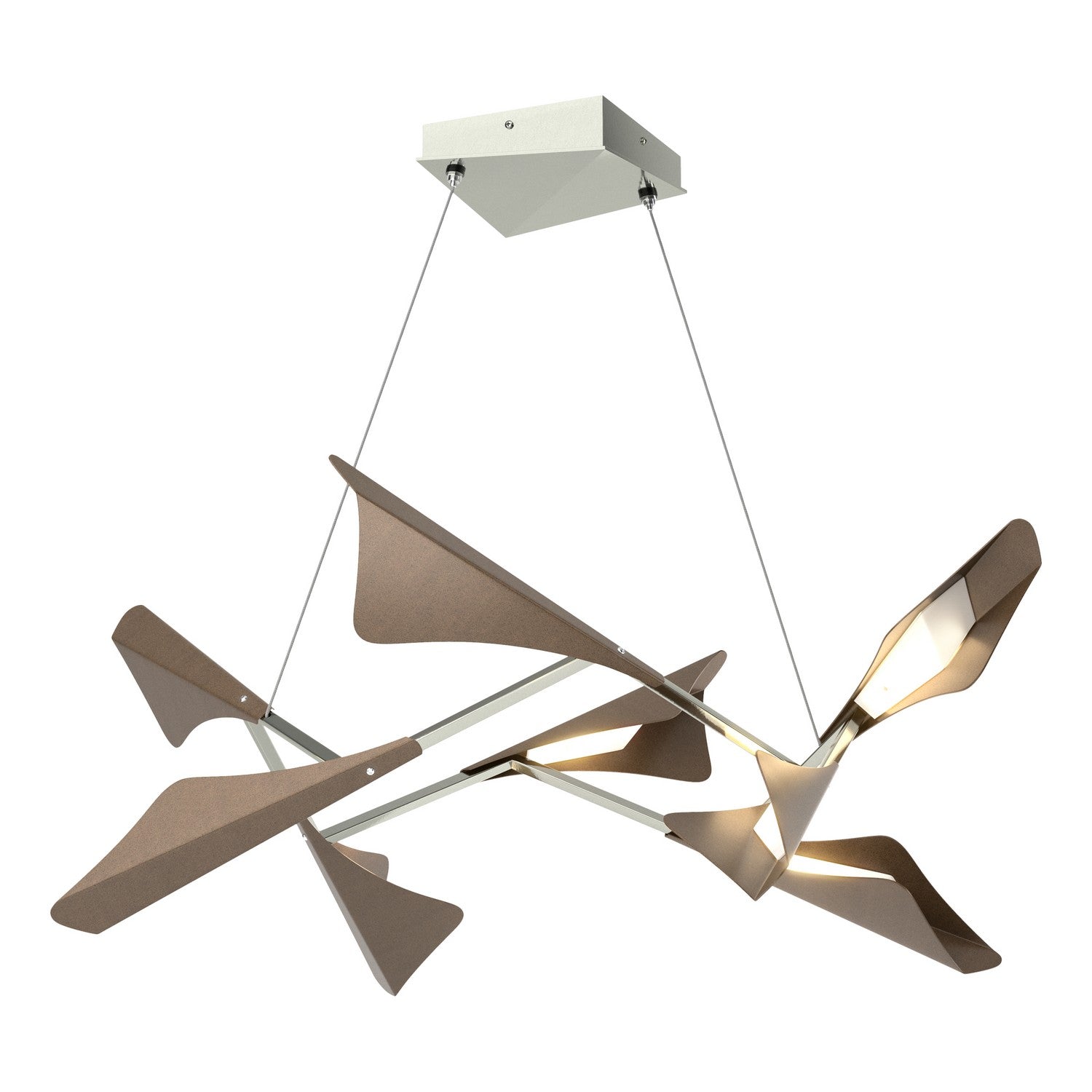 Hubbardton Forge - 135007-LED-STND-85-05 - LED Pendant - Plume - Sterling