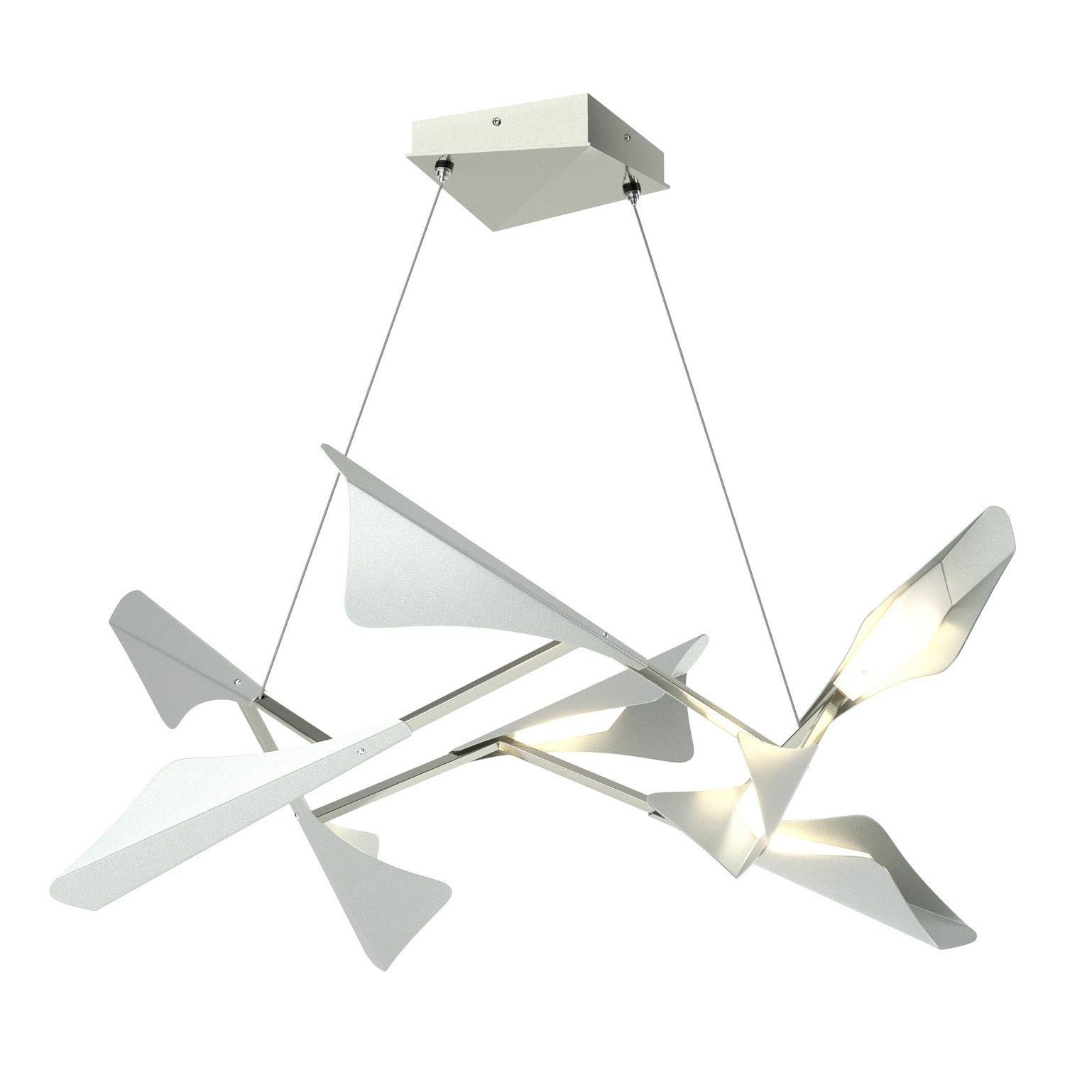 Hubbardton Forge - 135007-LED-STND-85-82 - LED Pendant - Plume - Sterling