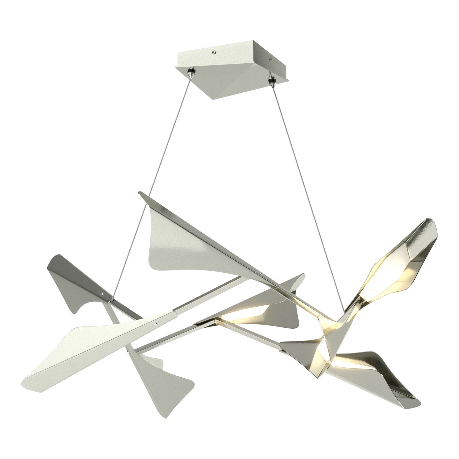 Hubbardton Forge - 135007-LED-STND-85-85 - LED Pendant - Plume - Sterling