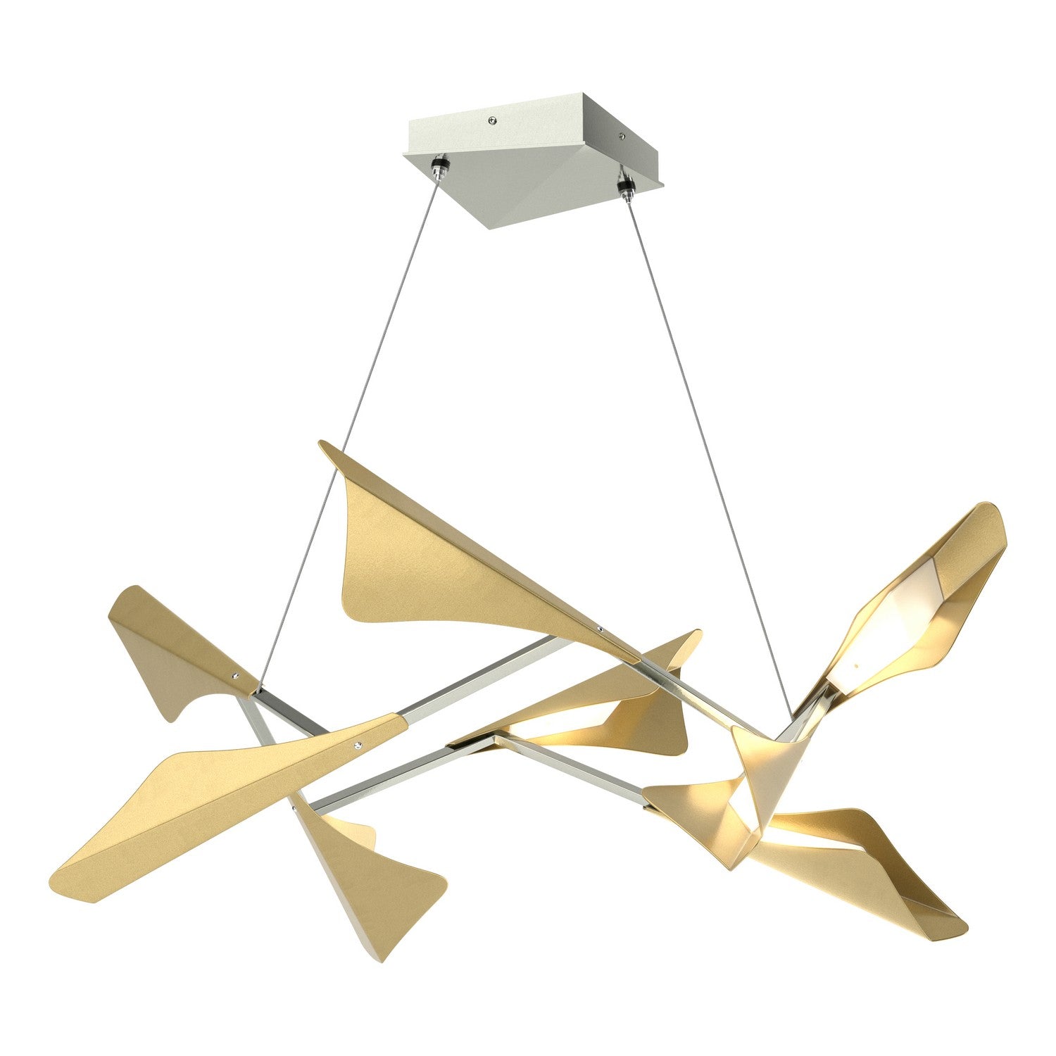 Hubbardton Forge - 135007-LED-STND-85-86 - LED Pendant - Plume - Sterling