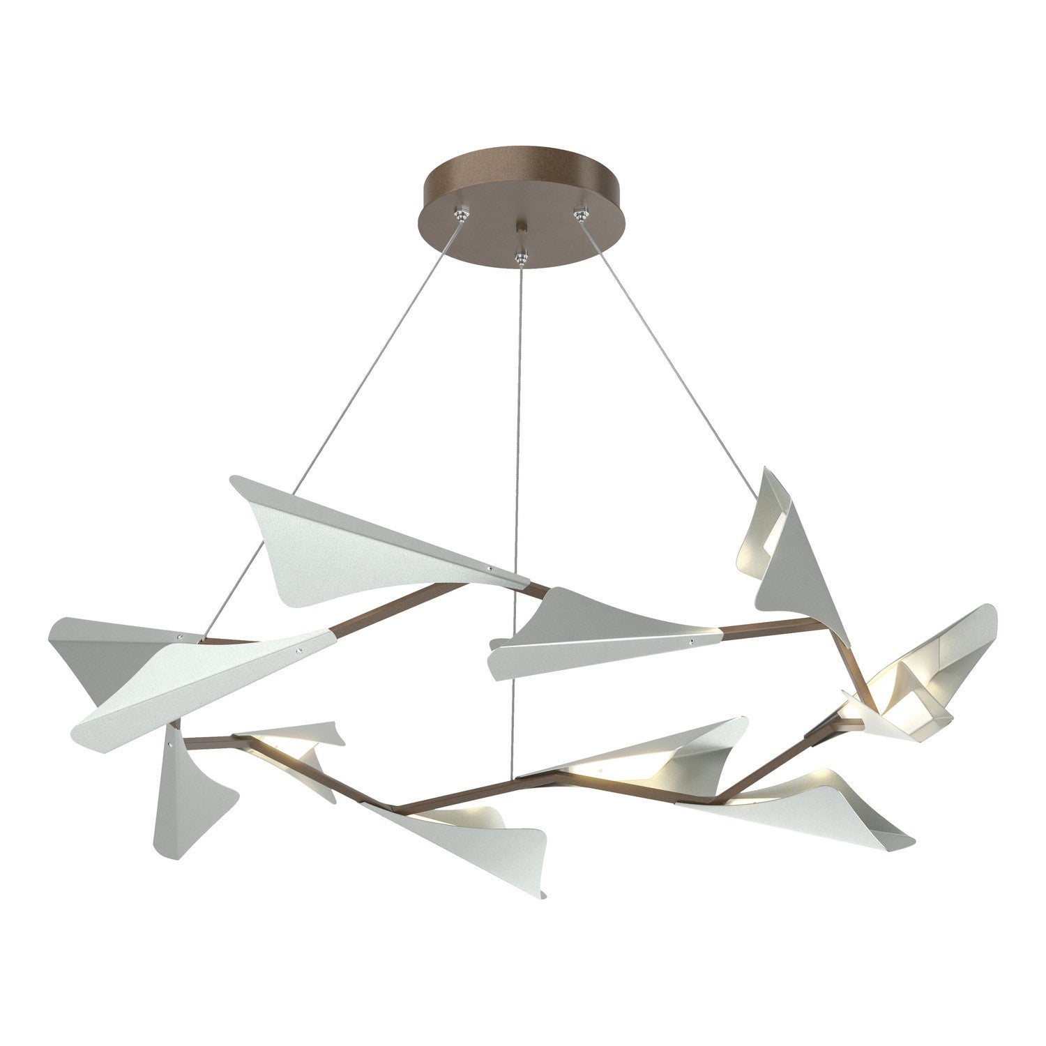 Hubbardton Forge - 135008-LED-STND-05-82 - LED Pendant - Plume - Bronze