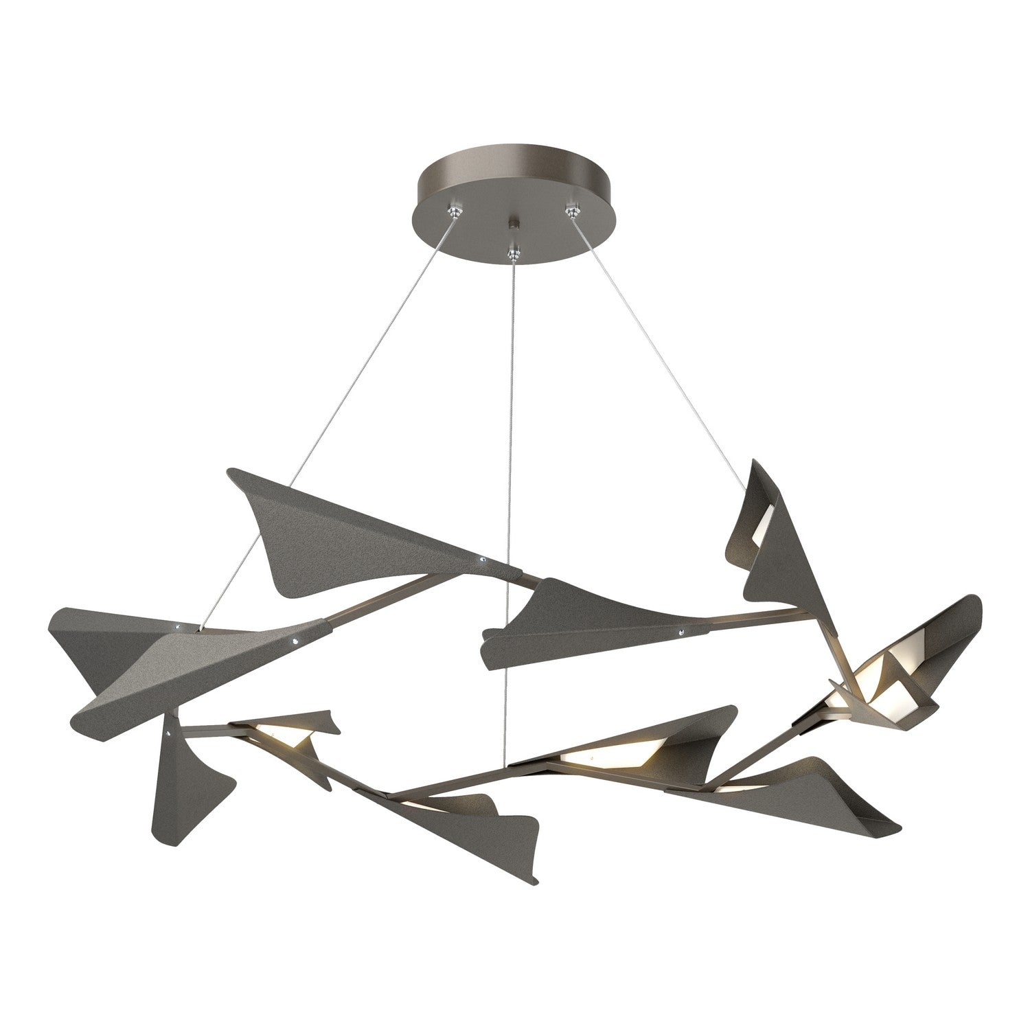 Hubbardton Forge - 135008-LED-STND-07-20 - LED Pendant - Plume - Dark Smoke