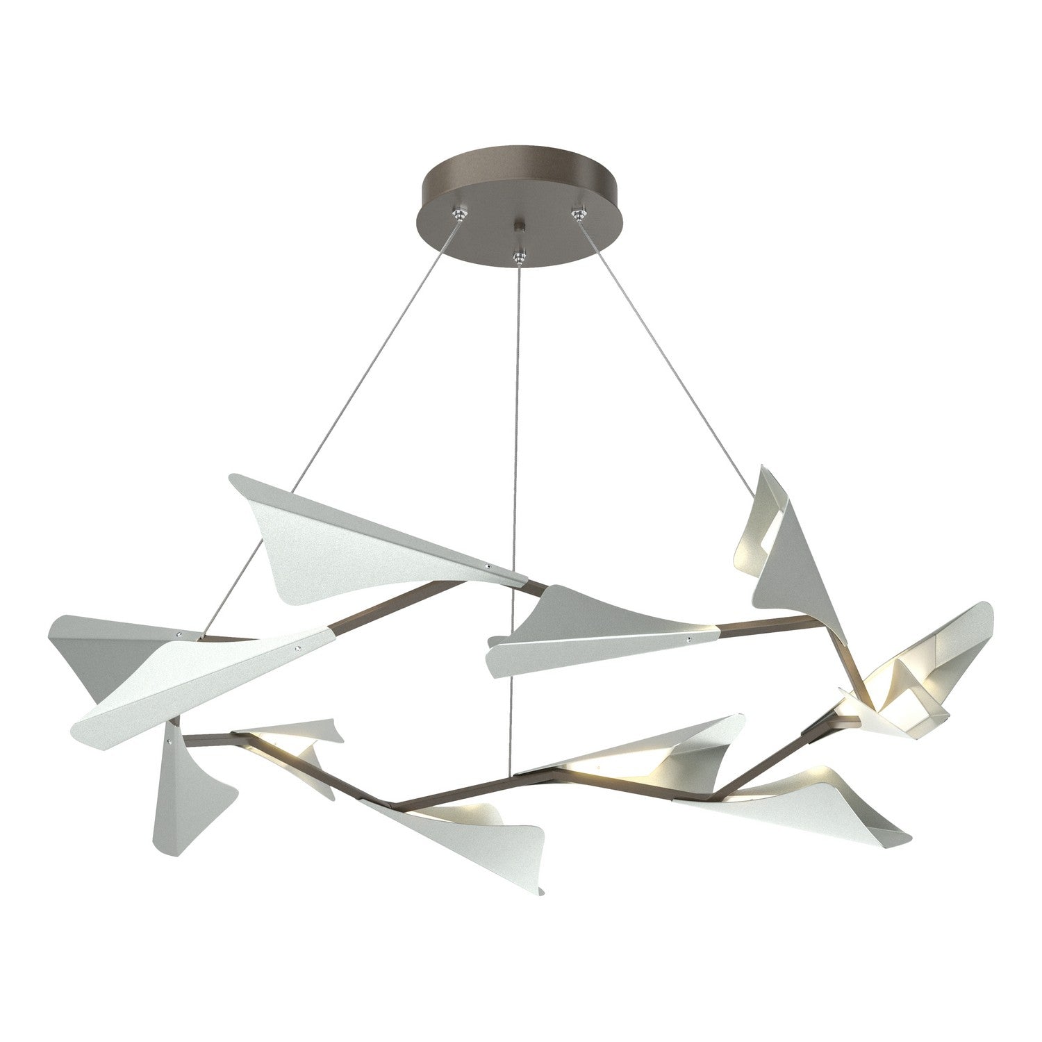 Hubbardton Forge - 135008-LED-STND-07-82 - LED Pendant - Plume - Dark Smoke