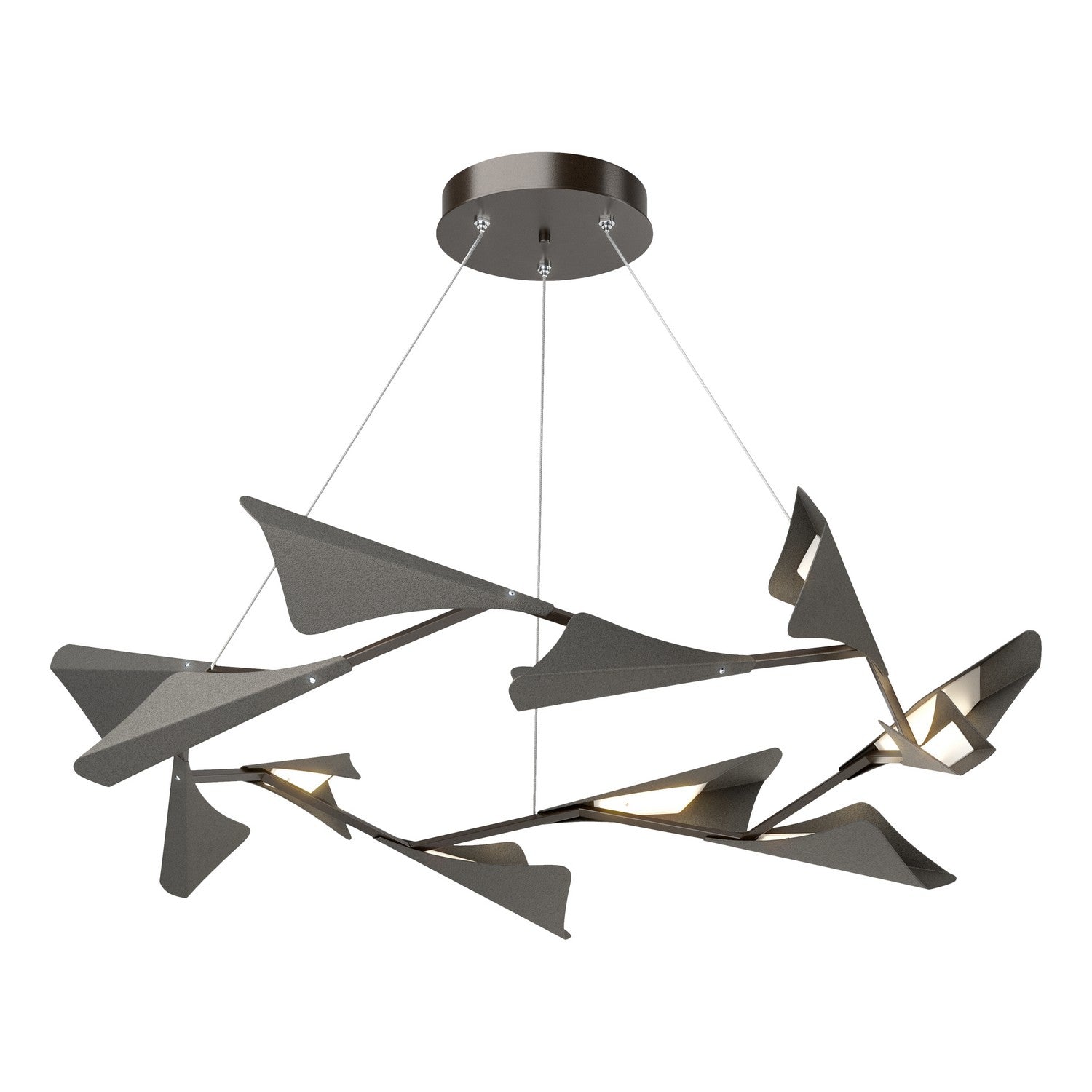 Hubbardton Forge - 135008-LED-STND-14-20 - LED Pendant - Plume - Oil Rubbed Bronze