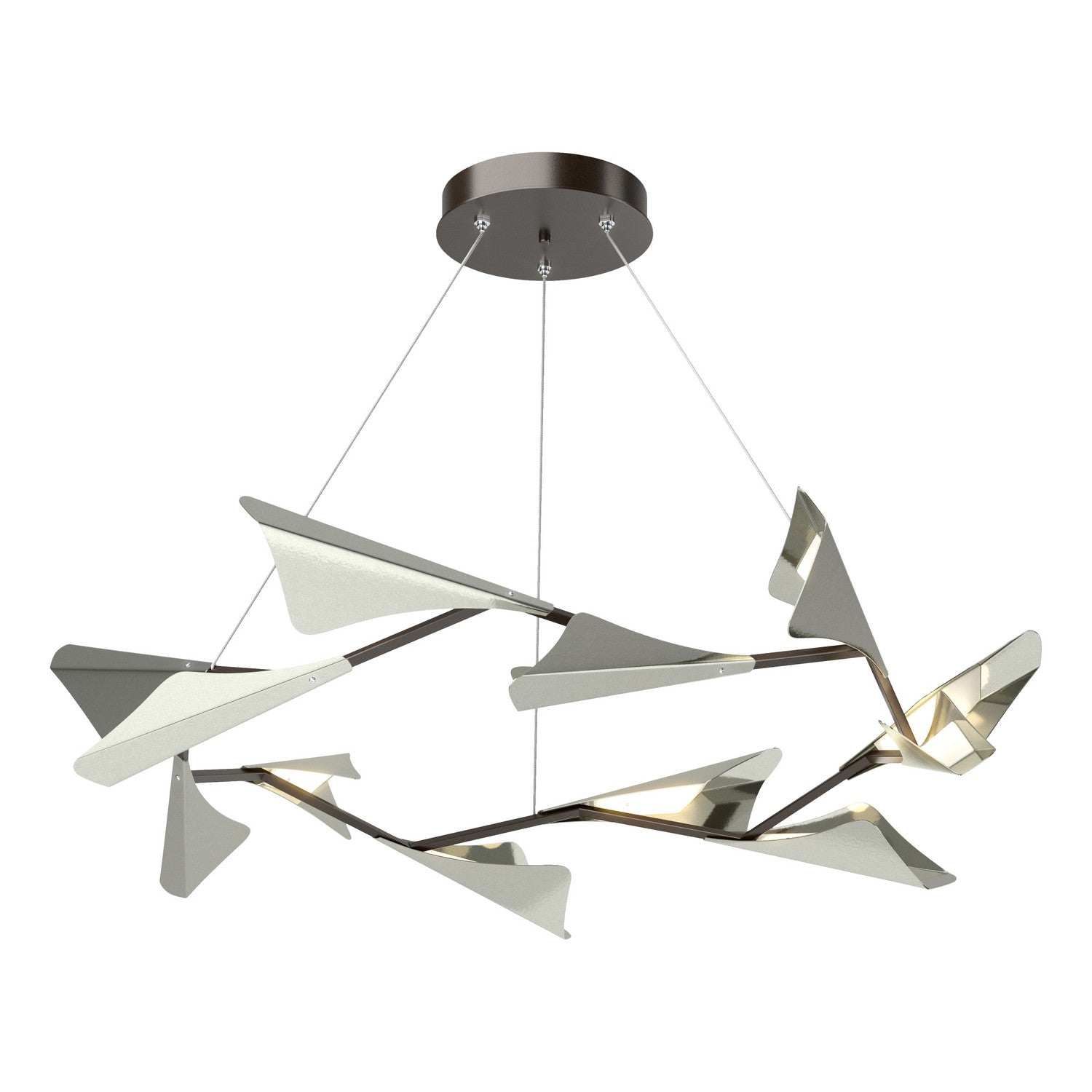 Hubbardton Forge - 135008-LED-STND-14-85 - LED Pendant - Plume - Oil Rubbed Bronze