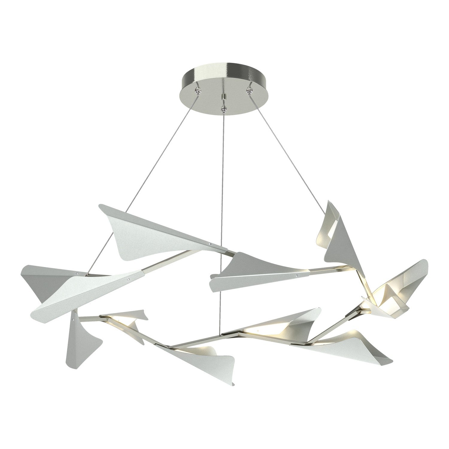 Hubbardton Forge - 135008-LED-STND-85-82 - LED Pendant - Plume - Sterling