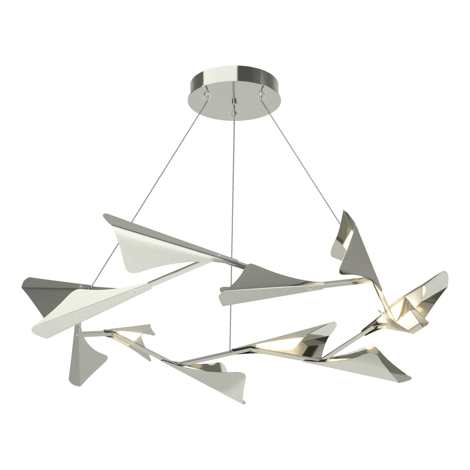 Hubbardton Forge - 135008-LED-STND-85-85 - LED Pendant - Plume - Sterling