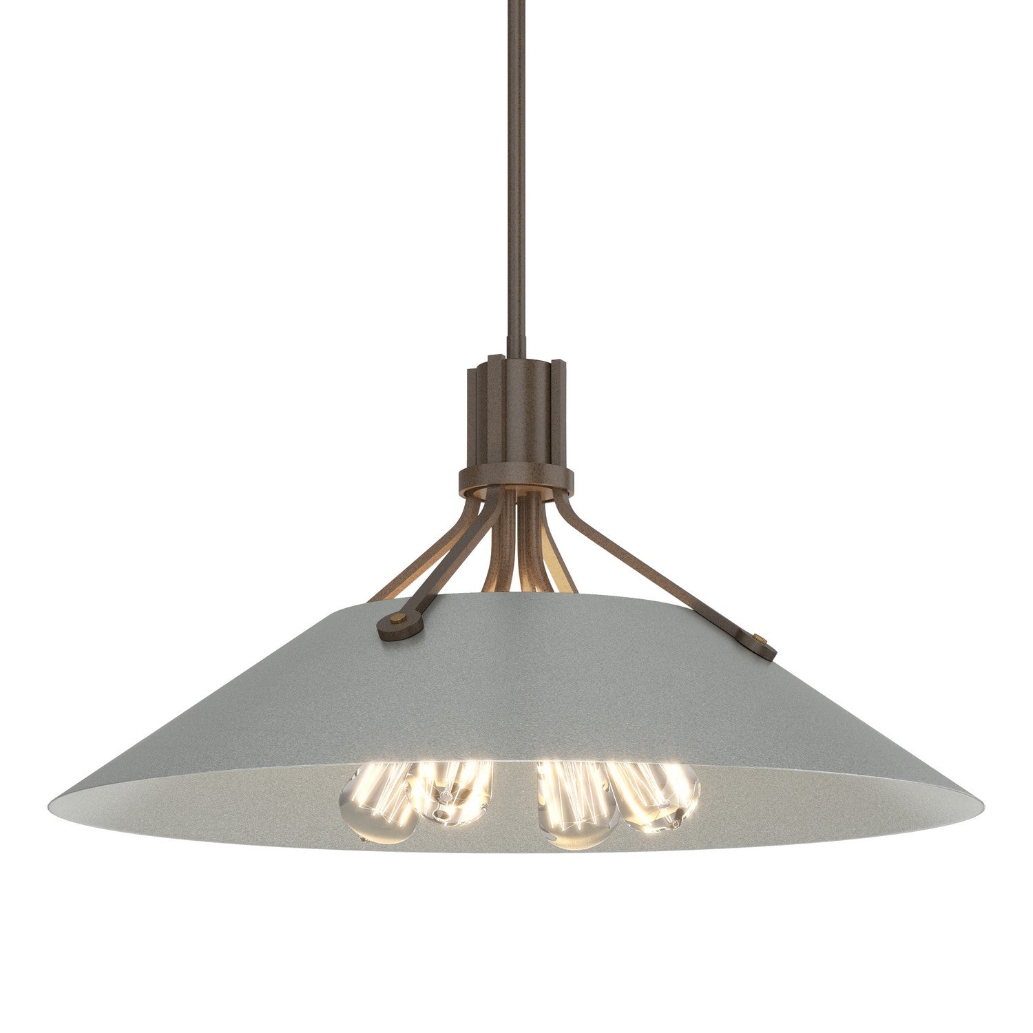 Hubbardton Forge - 136340-SKT-MULT-05-82 - Four Light Pendant - Henry - Bronze