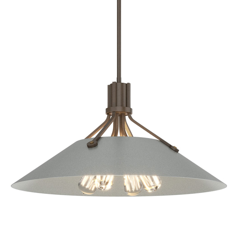 Hubbardton Forge - 136340-SKT-MULT-05-82 - Four Light Pendant - Henry - Bronze