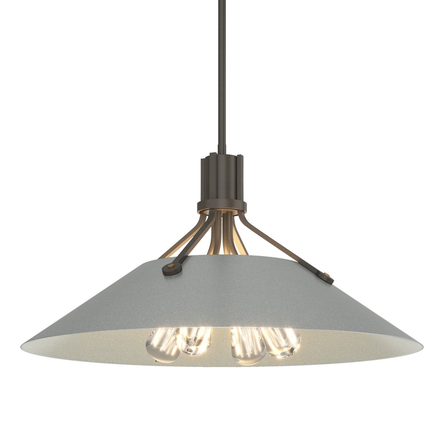 Hubbardton Forge - 136340-SKT-MULT-07-82 - Four Light Pendant - Henry - Dark Smoke