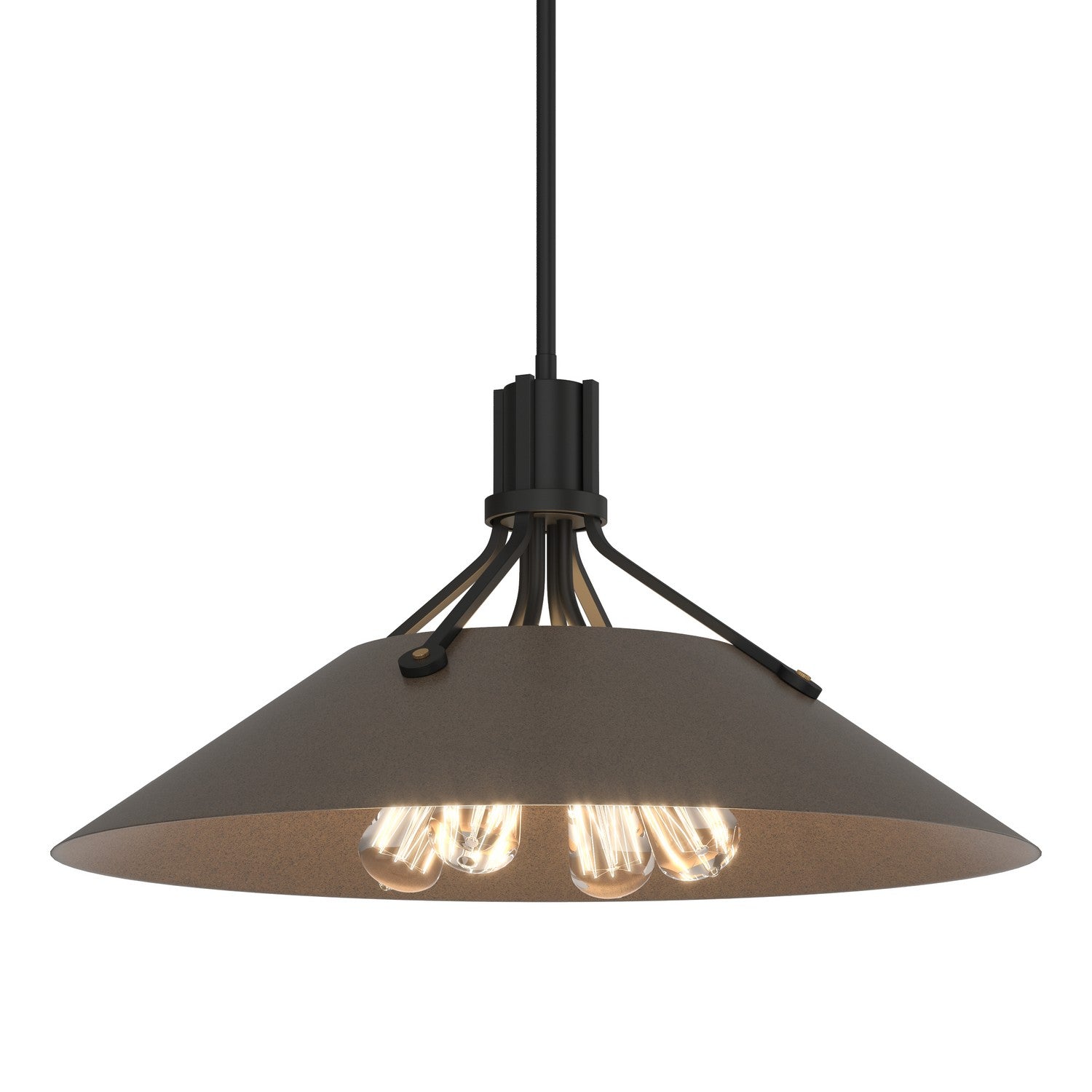 Hubbardton Forge - 136340-SKT-MULT-10-05 - Four Light Pendant - Henry - Black