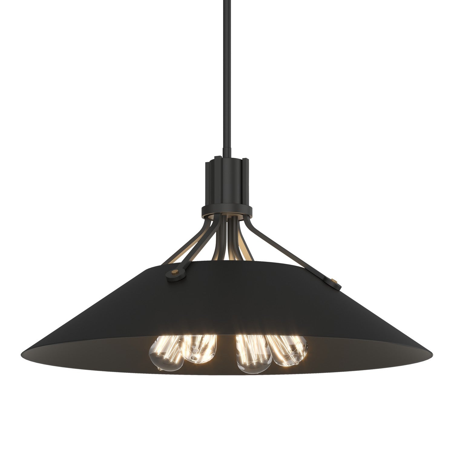 Hubbardton Forge - 136340-SKT-MULT-10-10 - Four Light Pendant - Henry - Black