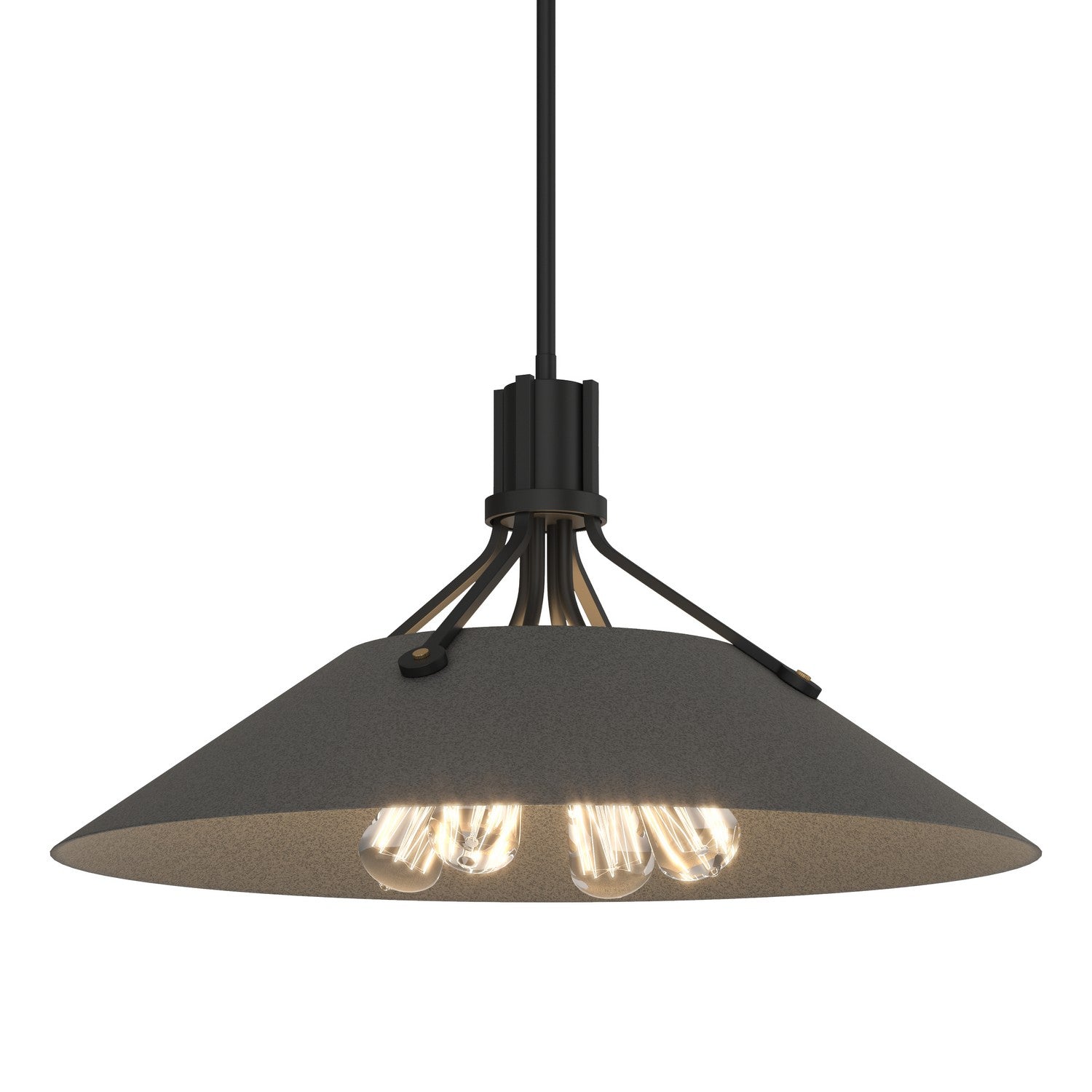 Hubbardton Forge - 136340-SKT-MULT-10-20 - Four Light Pendant - Henry - Black