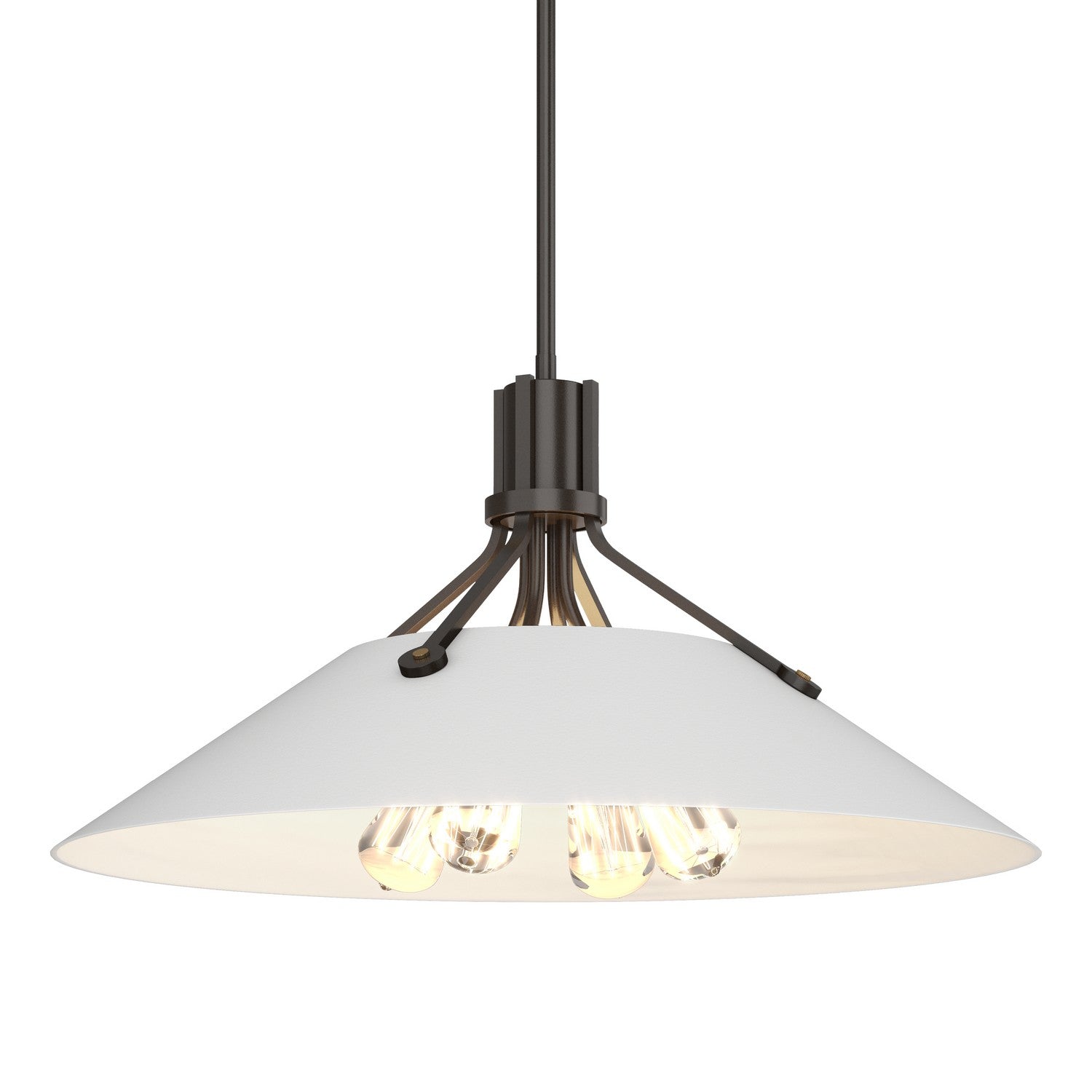 Hubbardton Forge - 136340-SKT-MULT-14-02 - Four Light Pendant - Henry - Oil Rubbed Bronze