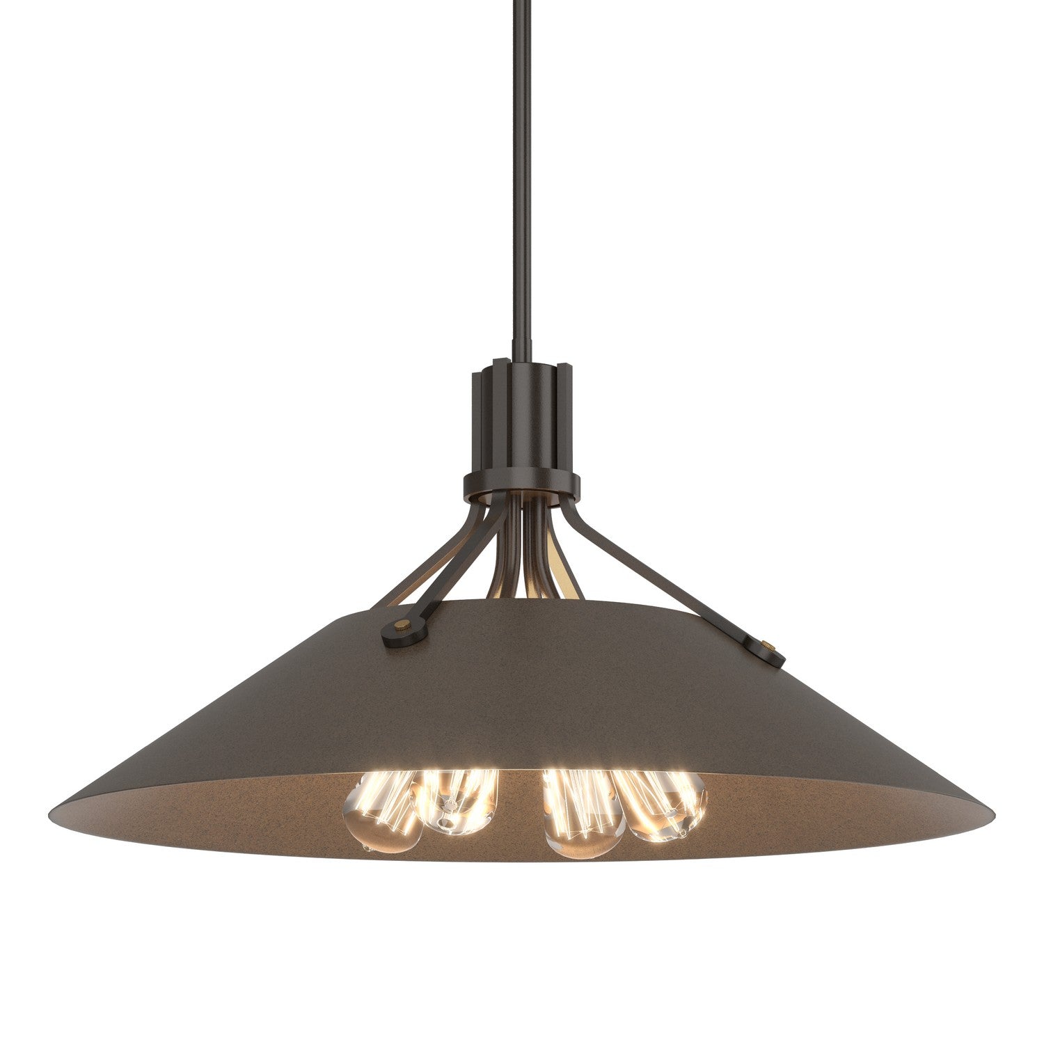 Hubbardton Forge - 136340-SKT-MULT-14-05 - Four Light Pendant - Henry - Oil Rubbed Bronze