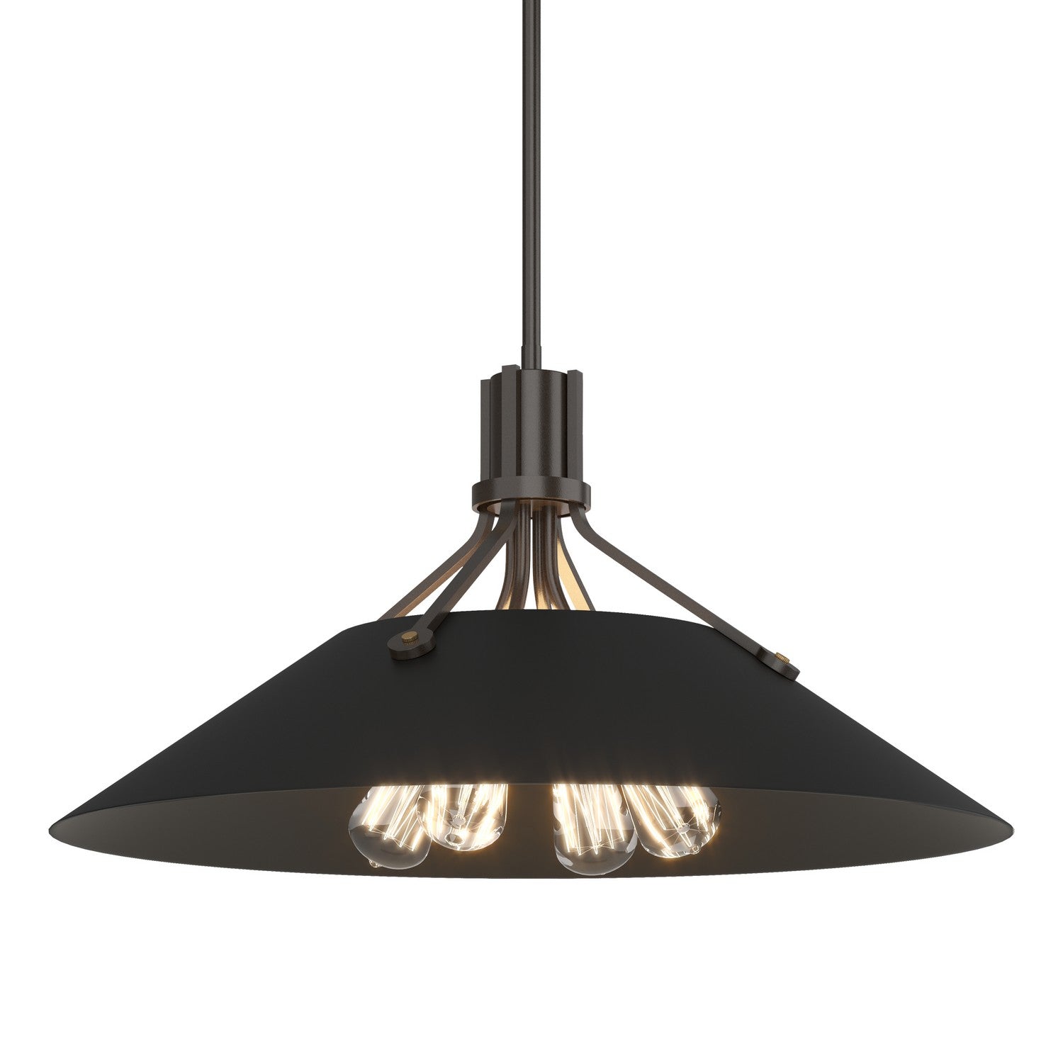 Hubbardton Forge - 136340-SKT-MULT-14-10 - Four Light Pendant - Henry - Oil Rubbed Bronze