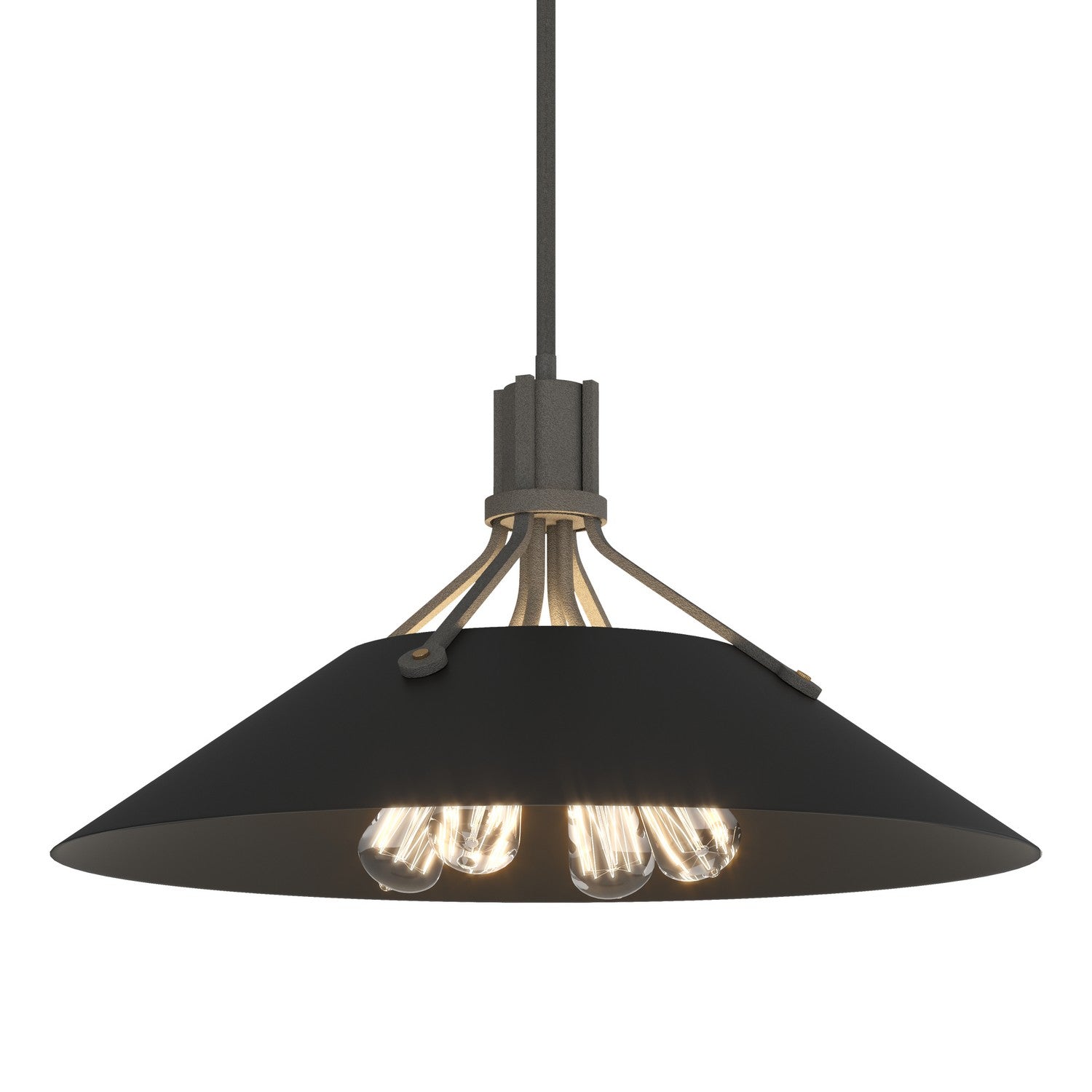 Hubbardton Forge - 136340-SKT-MULT-20-10 - Four Light Pendant - Henry - Natural Iron