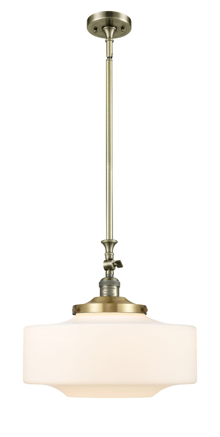 Innovations - 206-AB-G691-16 - One Light Mini Pendant - Franklin Restoration - Antique Brass