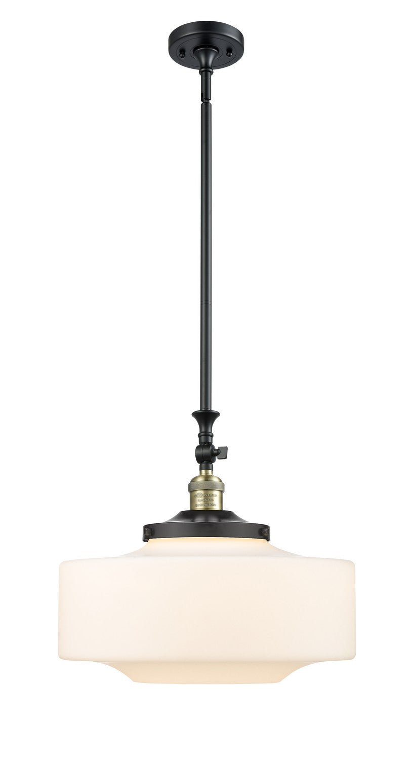 Innovations - 206-BAB-G691-16 - One Light Mini Pendant - Franklin Restoration - Black Antique Brass