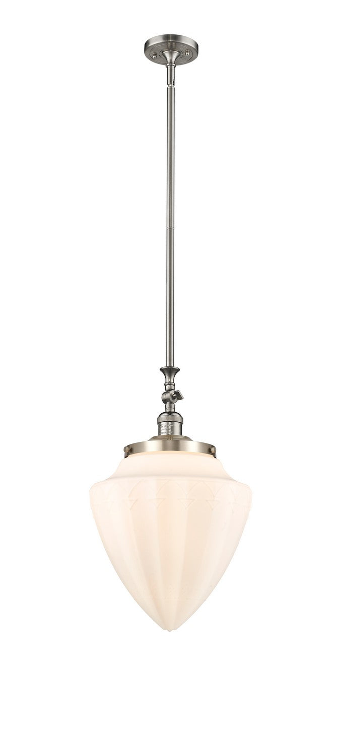 Innovations - 206-SN-G661-12 - One Light Mini Pendant - Franklin Restoration - Brushed Satin Nickel