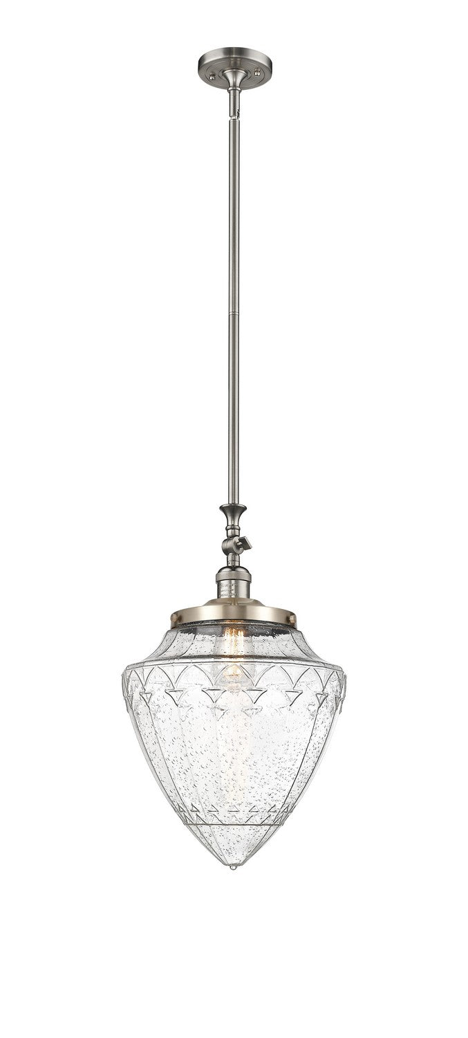 Innovations - 206-SN-G664-12 - One Light Mini Pendant - Franklin Restoration - Brushed Satin Nickel