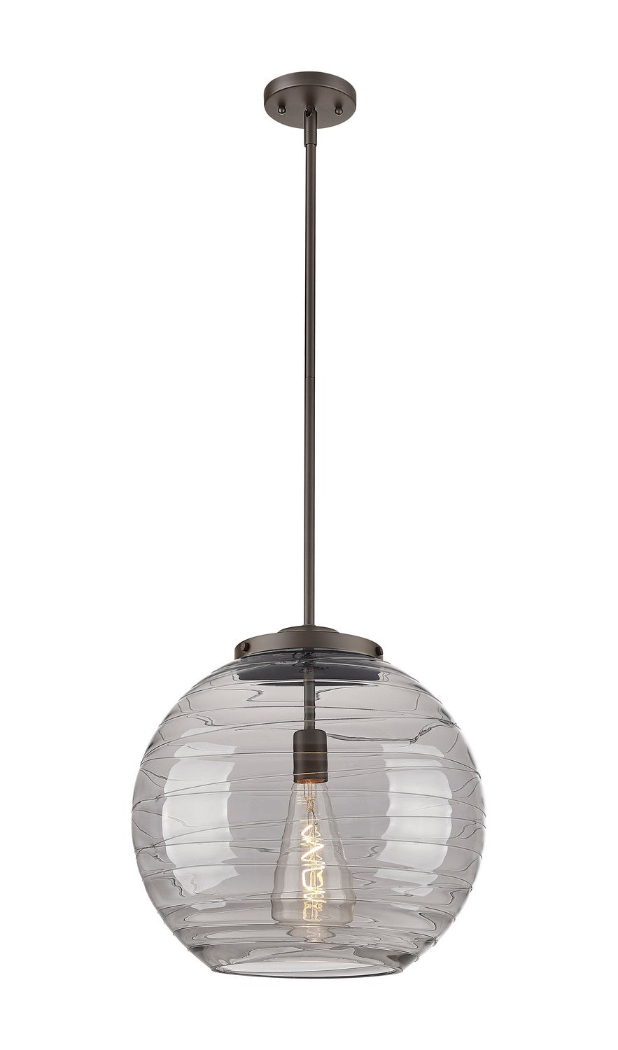 Innovations - 221-1S-OB-G1213-16SM - One Light Pendant - Essex - Oil Rubbed Bronze