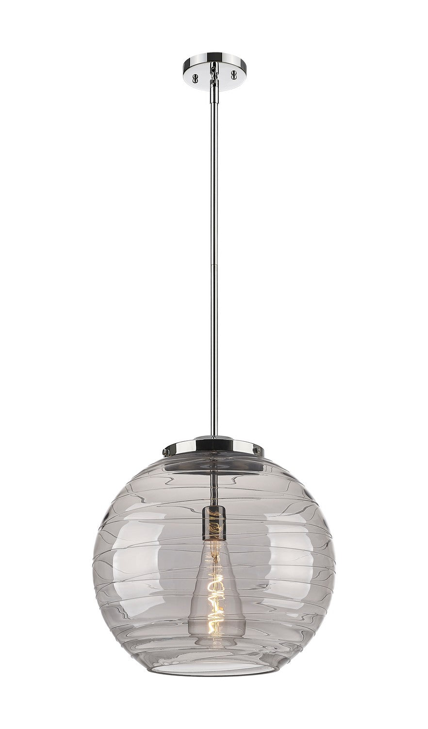 Innovations - 221-1S-PC-G1213-16SM - One Light Pendant - Essex - Polished Chrome