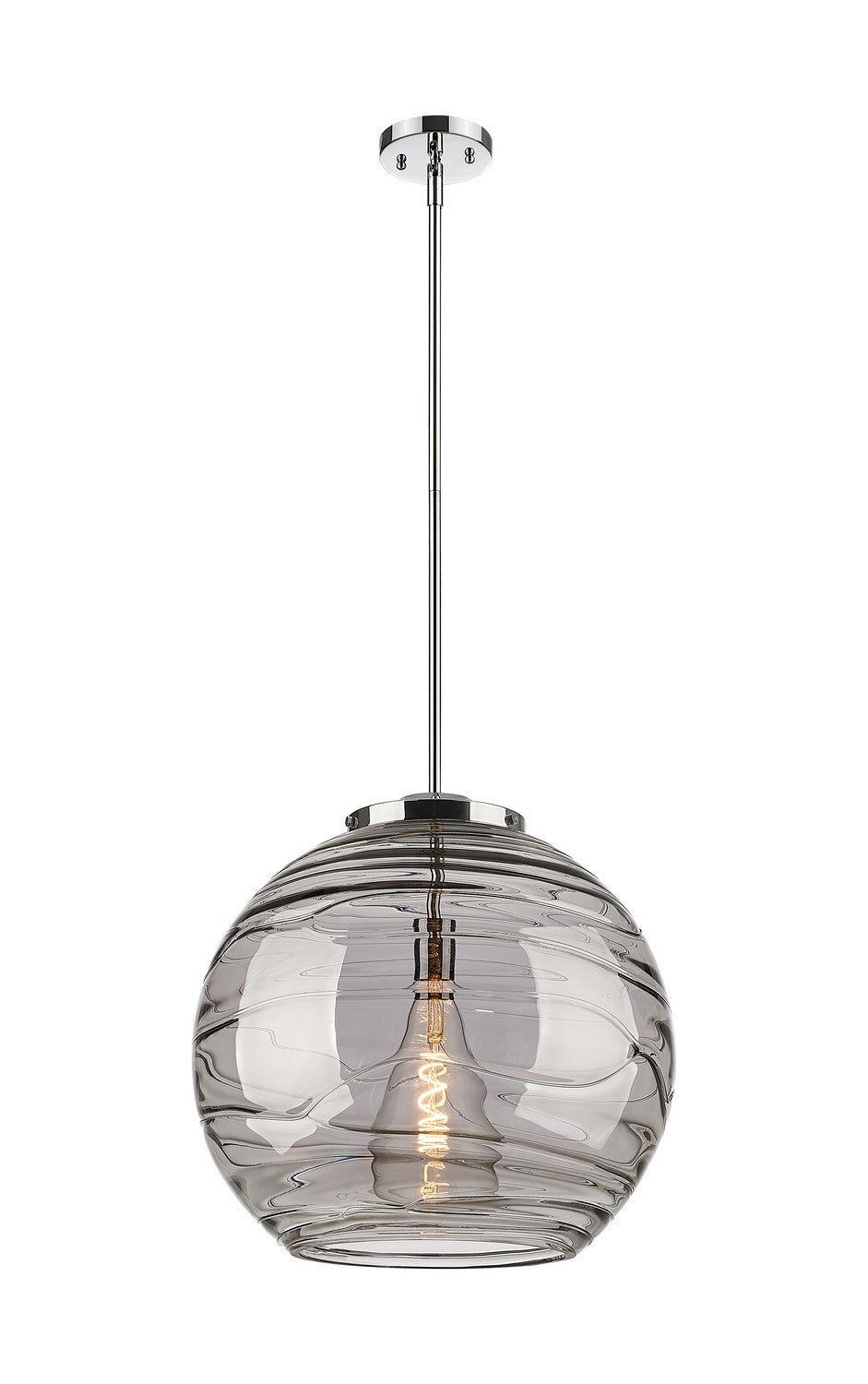 Innovations - 221-1S-PC-G1213-18SM - One Light Pendant - Essex - Polished Chrome