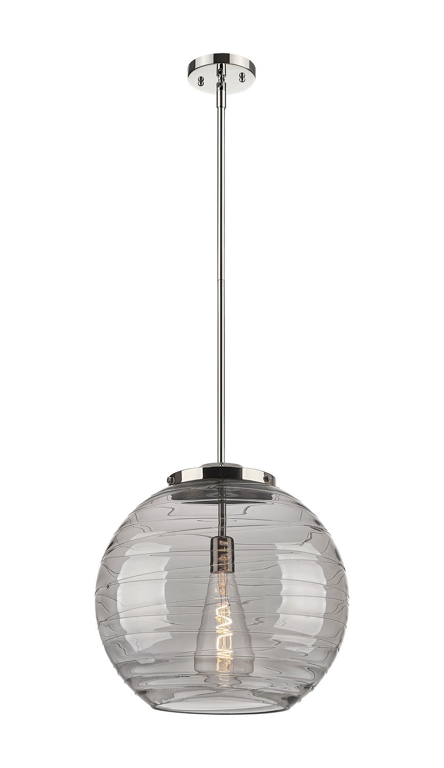 Innovations - 221-1S-PN-G1213-16SM - One Light Pendant - Essex - Polished Nickel