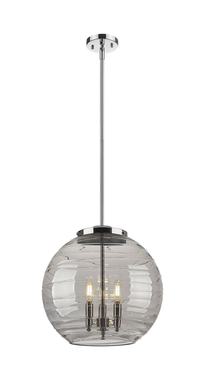Innovations - 221-3S-PC-G1213-16SM - Three Light Pendant - Essex - Polished Chrome