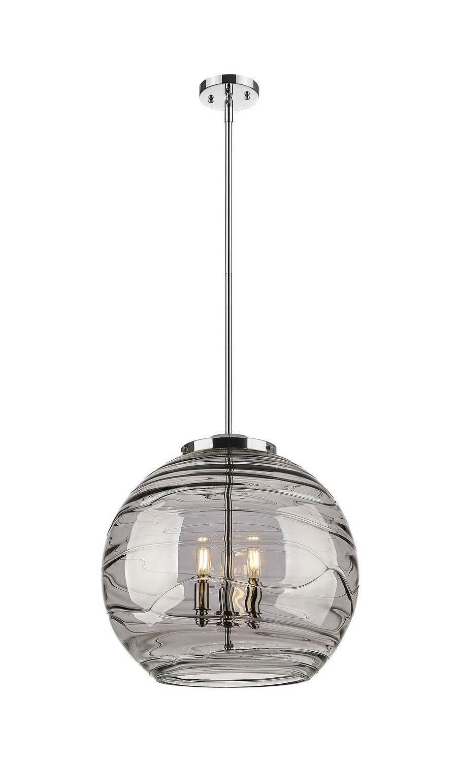Innovations - 221-3S-PC-G1213-18SM - Three Light Pendant - Essex - Polished Chrome