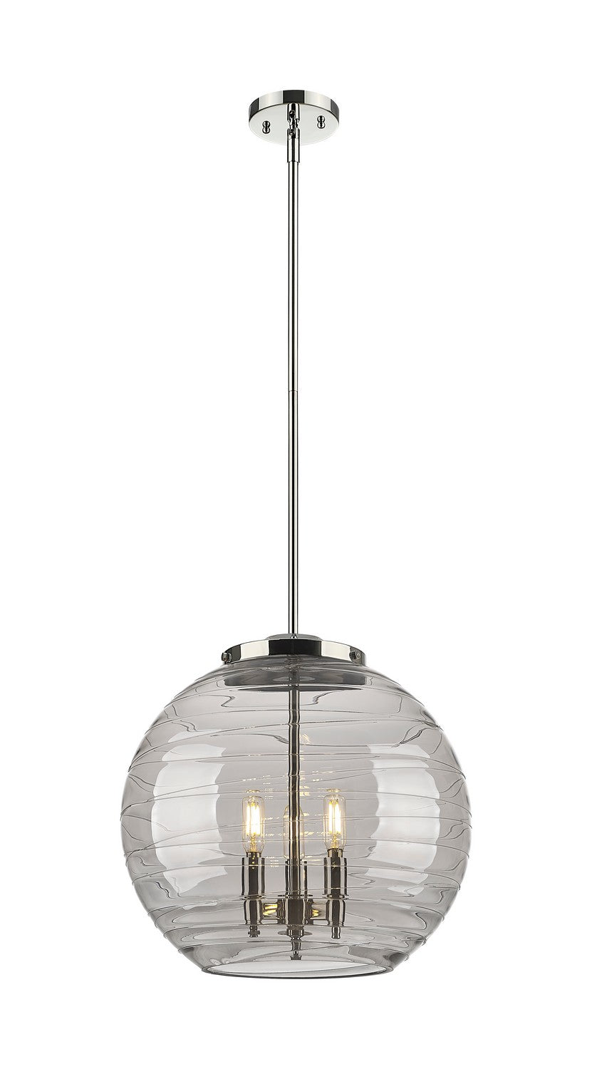 Innovations - 221-3S-PN-G1213-16SM - Three Light Pendant - Essex - Polished Nickel