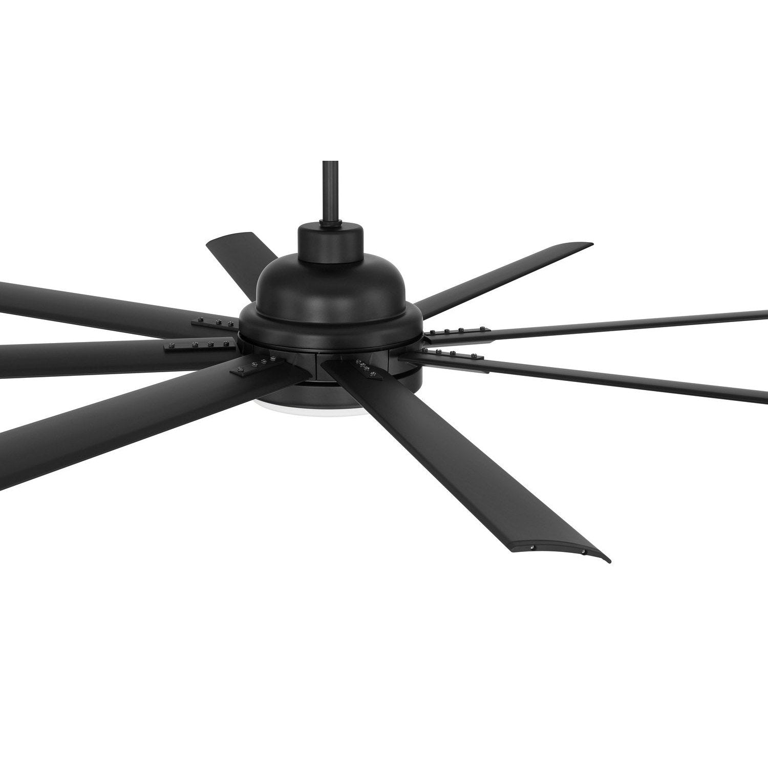Craftmade - RSH65FB8-NWF - 65" Ceiling Fan - Rush 65" Ceiling Fan, Wet Rated no Wifi - Flat Black