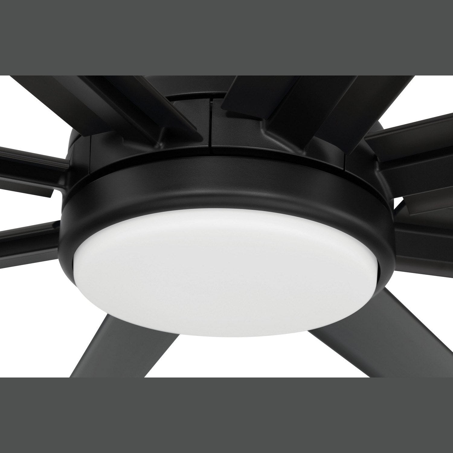 Craftmade - RSH65FB8-NWF - 65" Ceiling Fan - Rush 65" Ceiling Fan, Wet Rated no Wifi - Flat Black