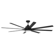 Craftmade - RSH72FB8-NWF - 72" Ceiling Fan - Rush 72" Ceiling Fan Wet Rated no Wifi - Flat Black