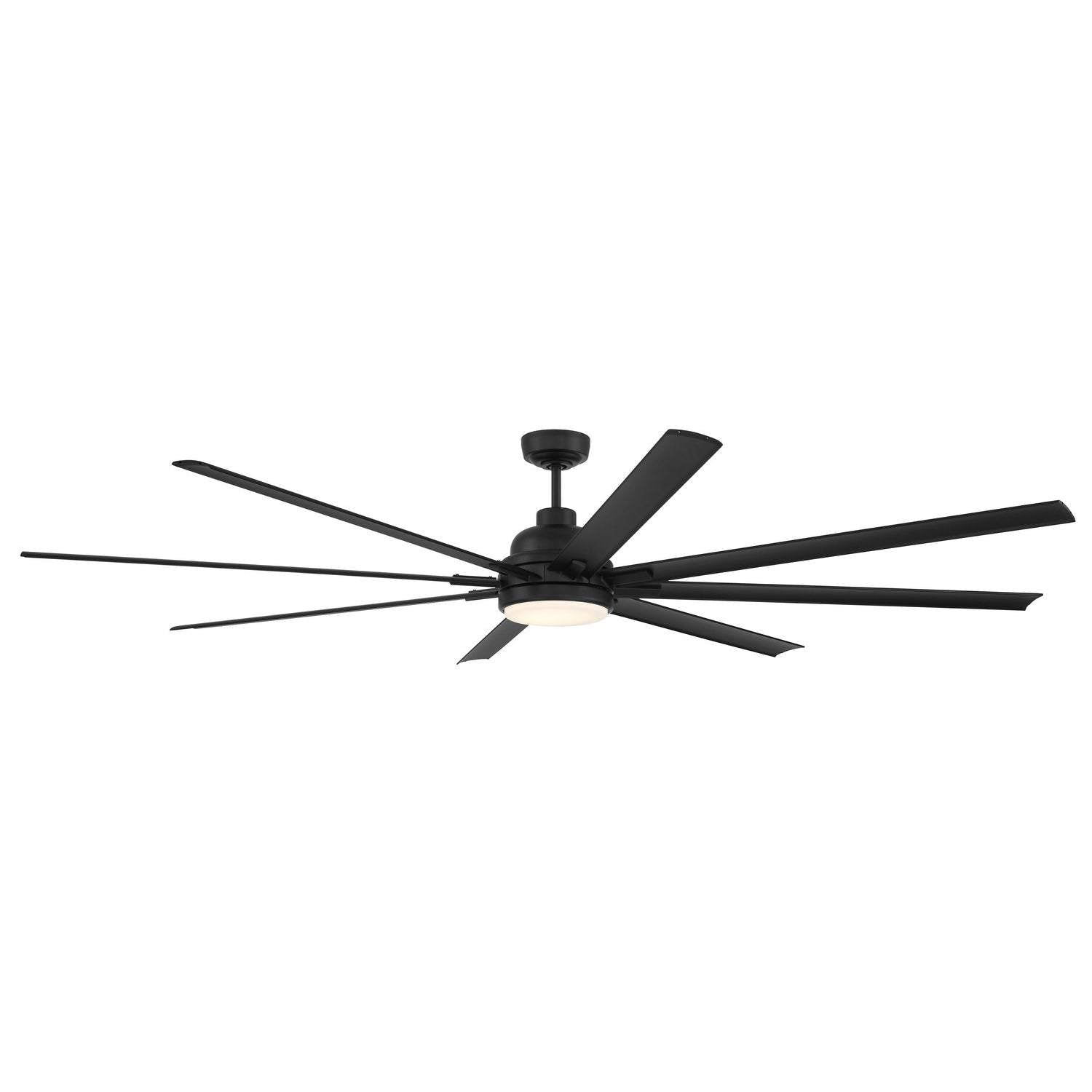 Craftmade - RSH84FB8-NWF - 84" Ceiling Fan - Rush 84" Ceiling Fan Wet Rated no Wifi - Flat Black