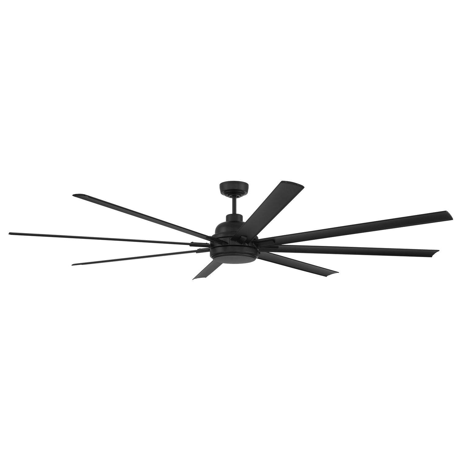 Craftmade - RSH84FB8-NWF - 84" Ceiling Fan - Rush 84" Ceiling Fan Wet Rated no Wifi - Flat Black