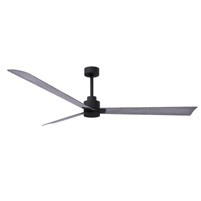 Matthews Fan Company - AK-BK-BW-72 - 72"Ceiling Fan - Alessandra - Matte Black