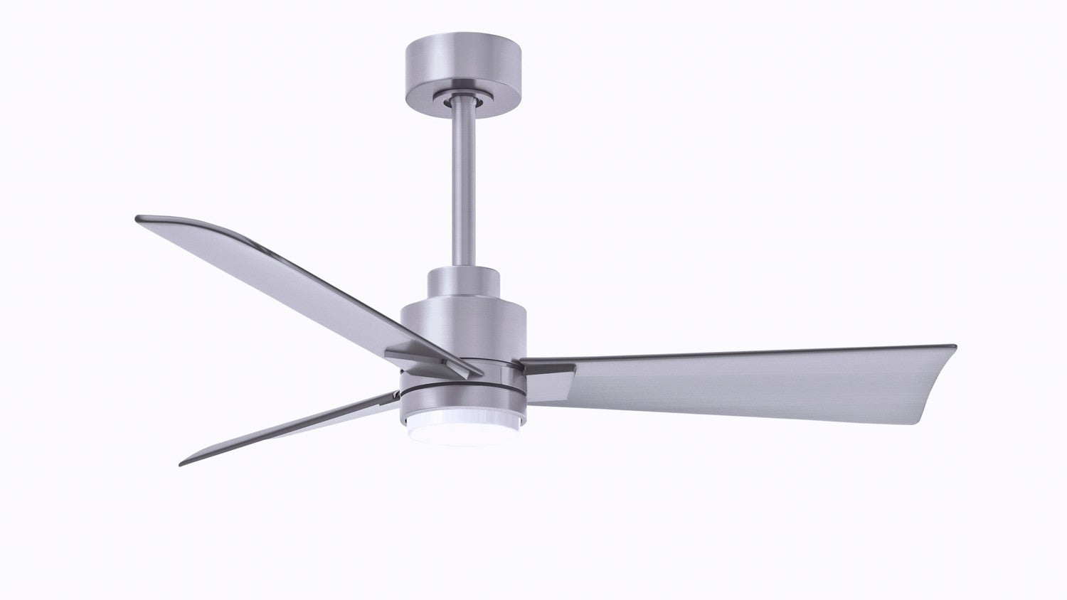 Matthews Fan Company - AKLK-BN-BN-42 - 42"Ceiling Fan - Alessandra - LK - Brushed Nickel