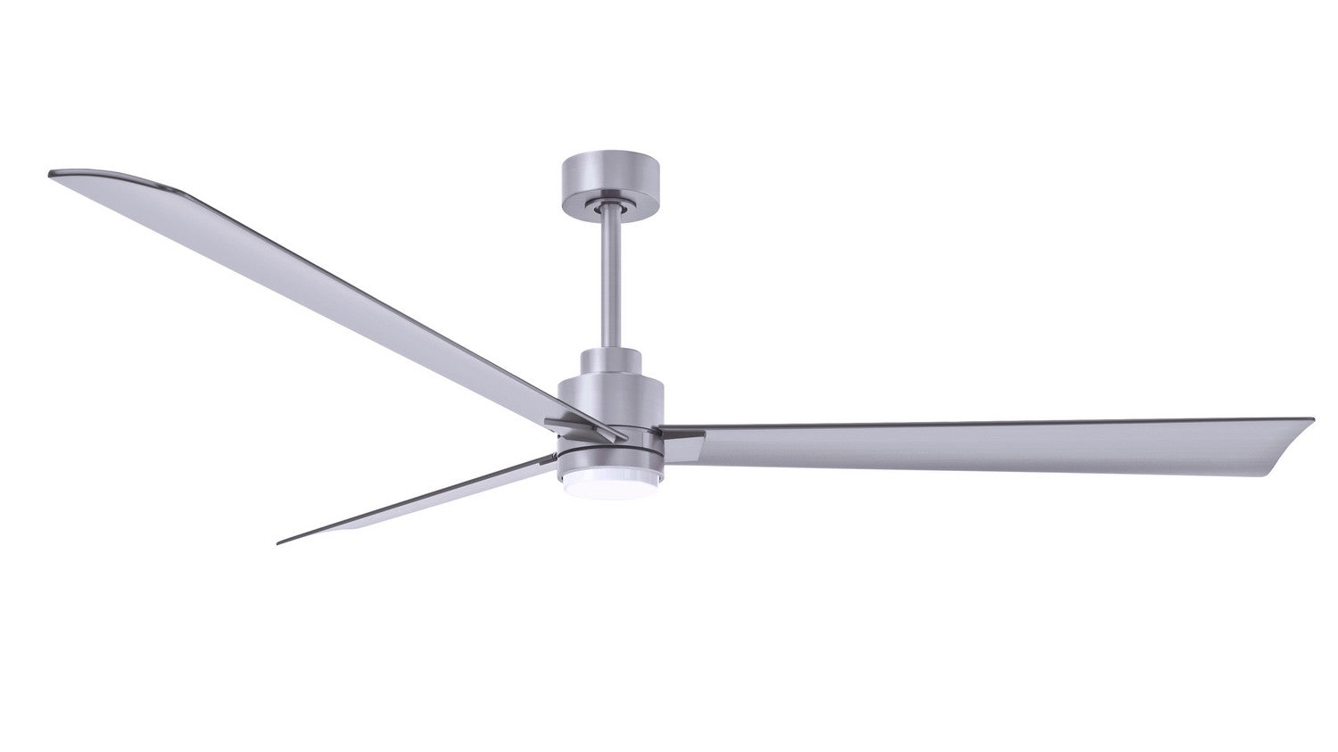 Matthews Fan Company - AKLK-BN-BN-72 - 72"Ceiling Fan - Alessandra - LK - Brushed Nickel