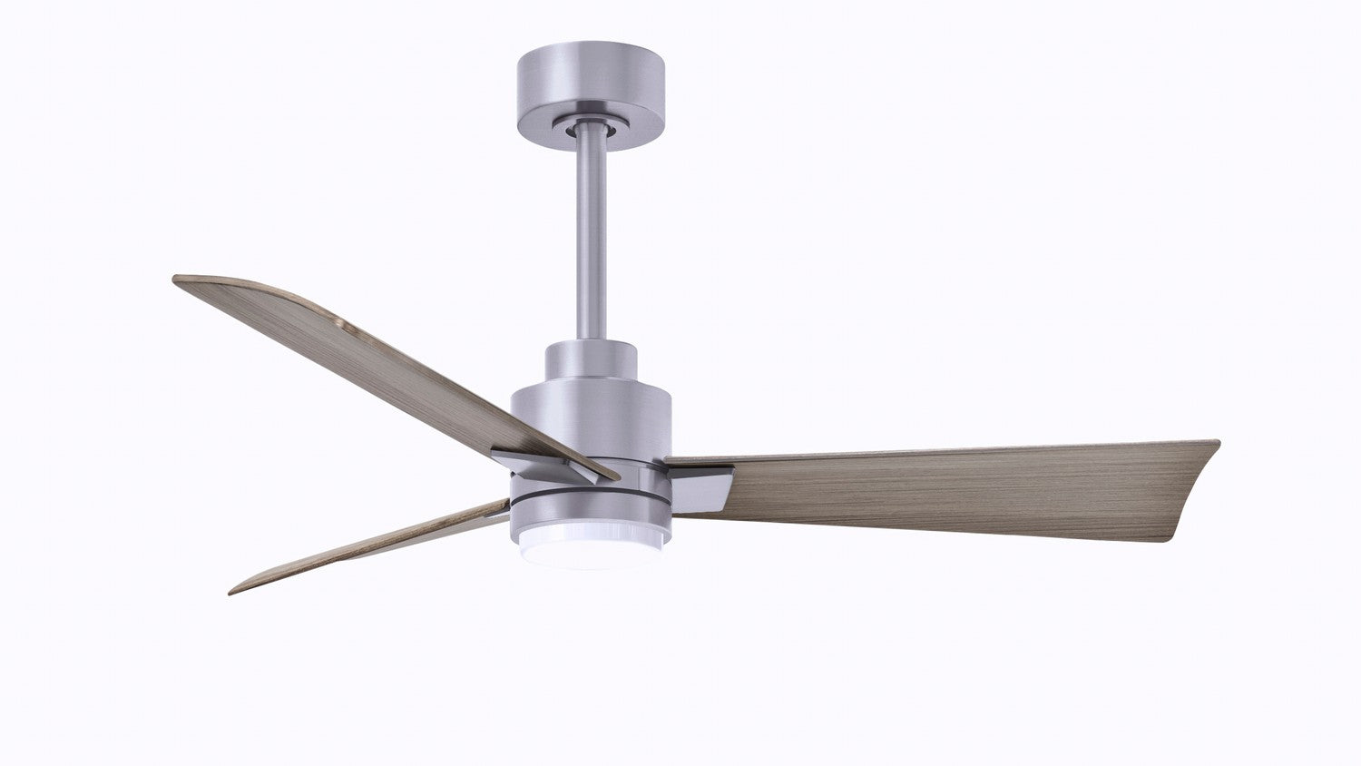 Matthews Fan Company - AKLK-BN-GA-42 - 42"Ceiling Fan - Alessandra - LK - Brushed Nickel