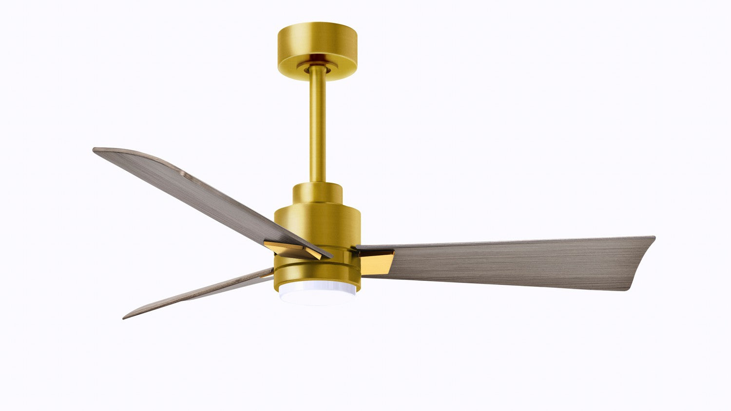 Matthews Fan Company - AKLK-BRBR-GA-42 - 42"Ceiling Fan - Alessandra - LK - Brushed Brass