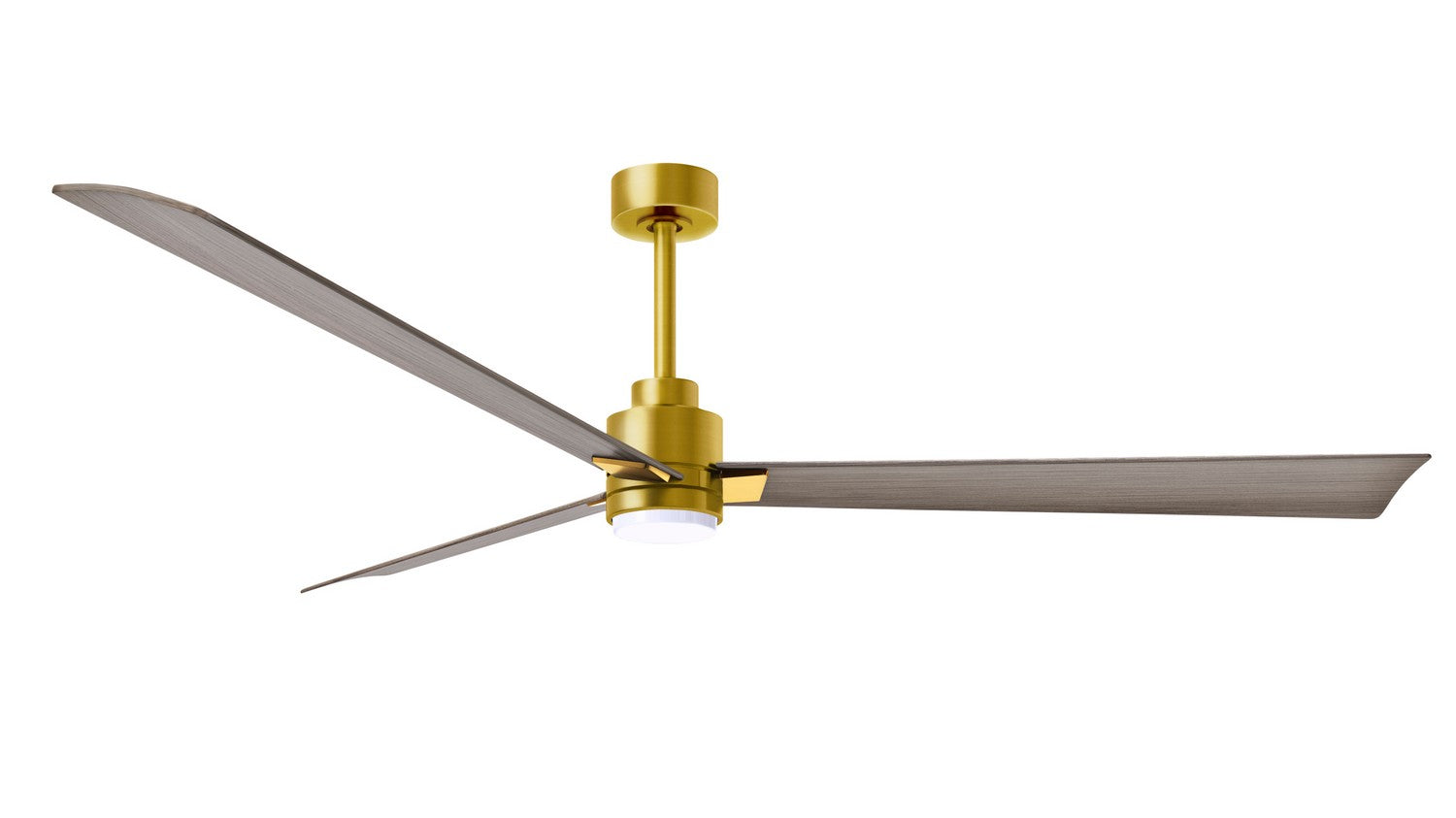 Matthews Fan Company - AKLK-BRBR-GA-72 - 72"Ceiling Fan - Alessandra - LK - Brushed Brass