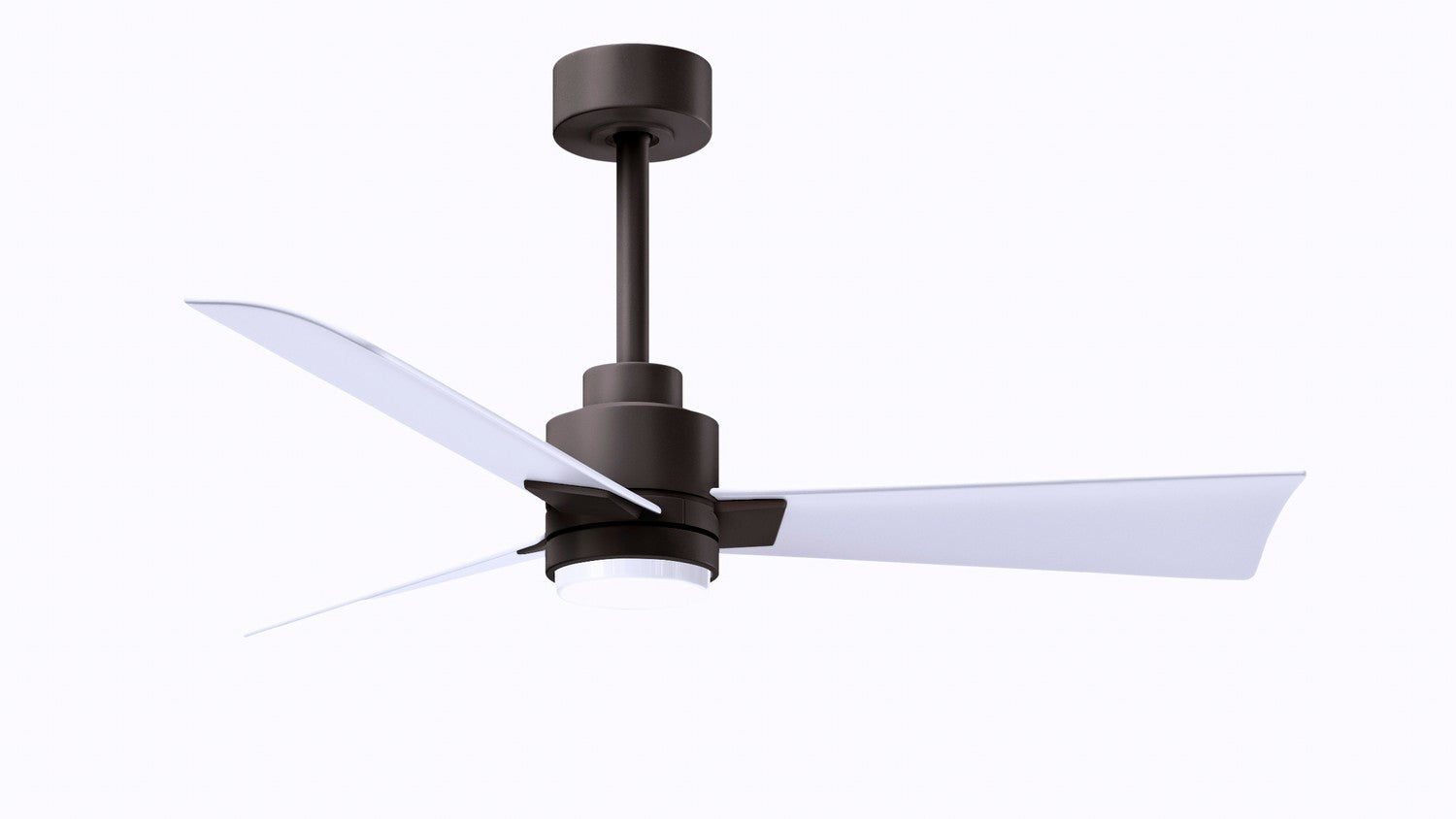 Matthews Fan Company - AKLK-TB-MWH-42 - 42"Ceiling Fan - Alessandra - LK - Textured Bronze