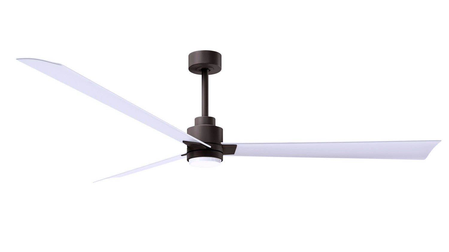 Matthews Fan Company - AKLK-TB-MWH-72 - 72"Ceiling Fan - Alessandra - LK - Textured Bronze