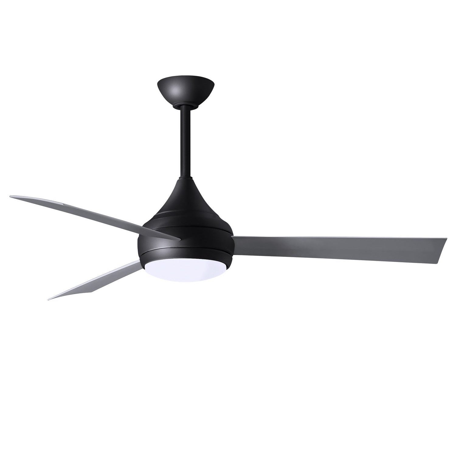 Matthews Fan Company - DA-BK-BS - 52"Ceiling Fan - Donaire - Matte Black