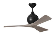 Matthews Fan Company - IR3-BK-GA-42 - 42"Ceiling Fan - Irene-3 - Matte Black